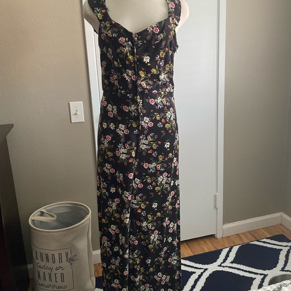 Floral Off The Shoulder Dress
